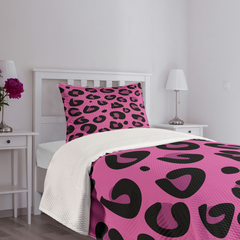 Leopard Animal Skin Bedspread Set