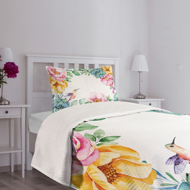 Little Hummingbird Bedspread Set