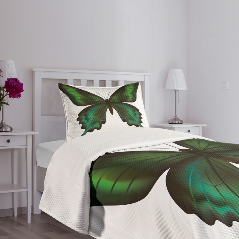 Exotic Green Bedspread Set