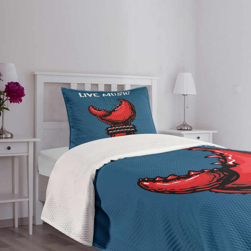 Crab Claw Spiky Wristlets Bedspread Set