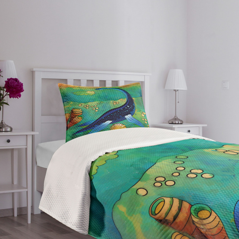 Sea Creature Bedspread Set