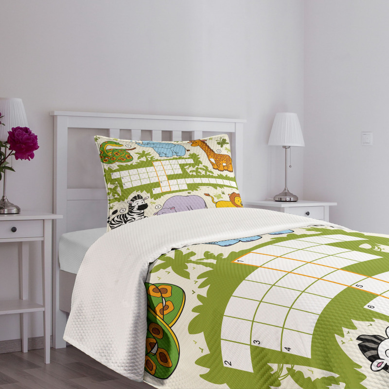 Wild Safari Bedspread Set