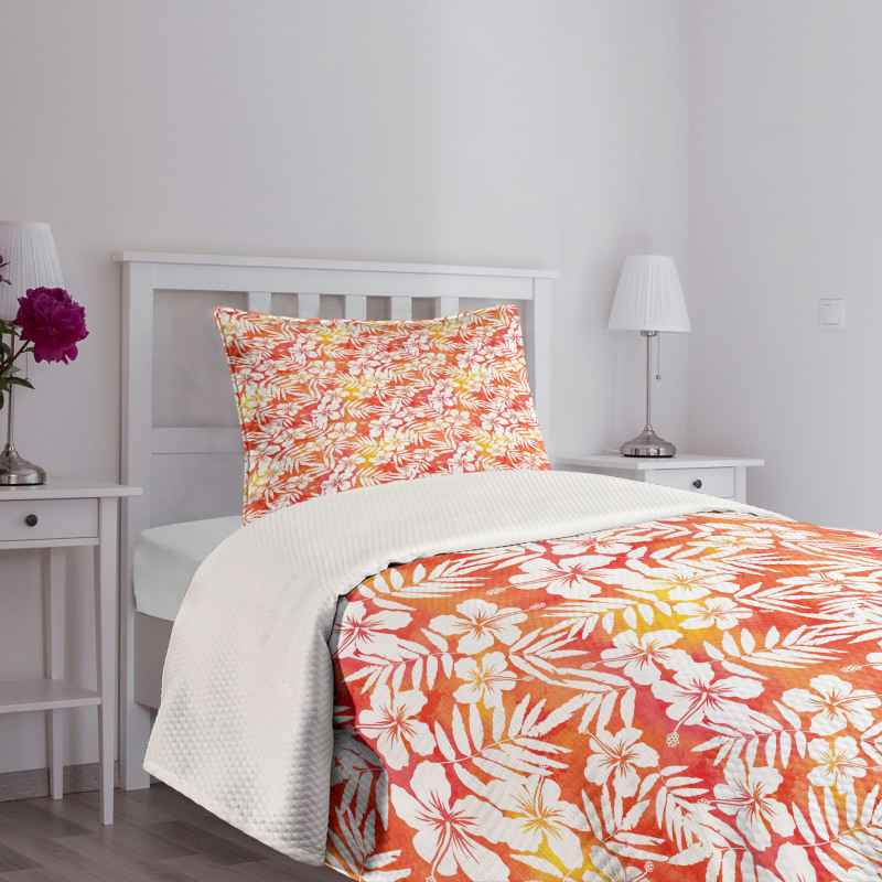 Fantasy Watercolor Aloha Bedspread Set