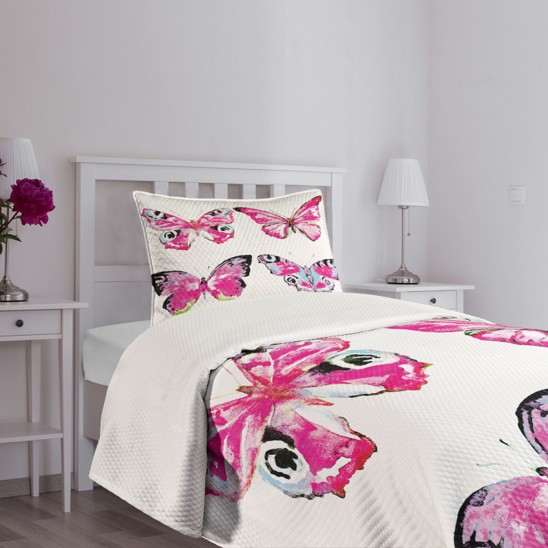 Butterflies Bedspread Set