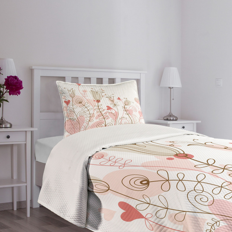 Wedding Inspired Art Bedspread Set