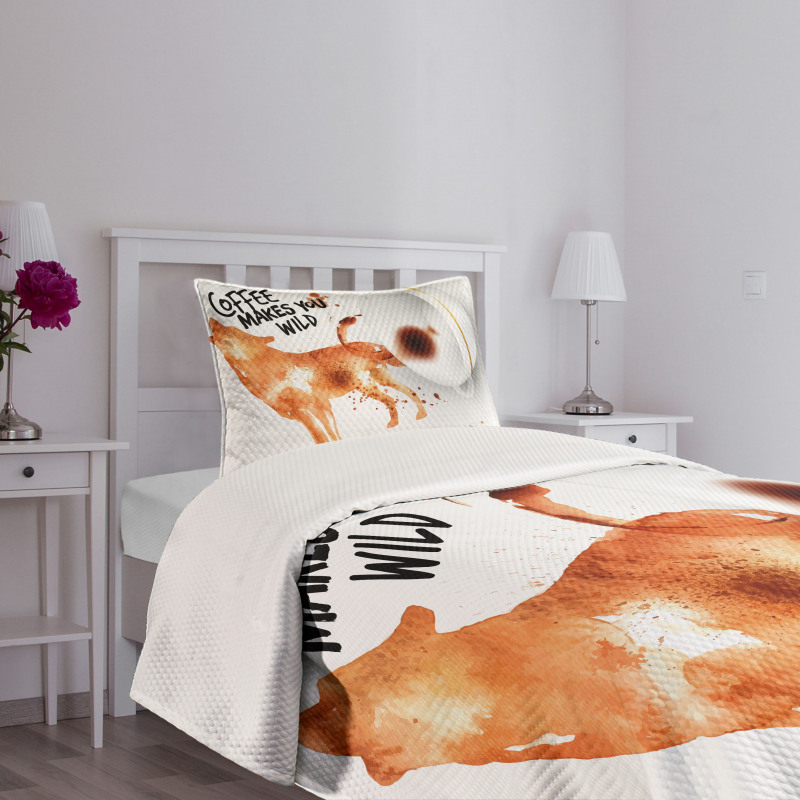 Howling Wolf Bedspread Set