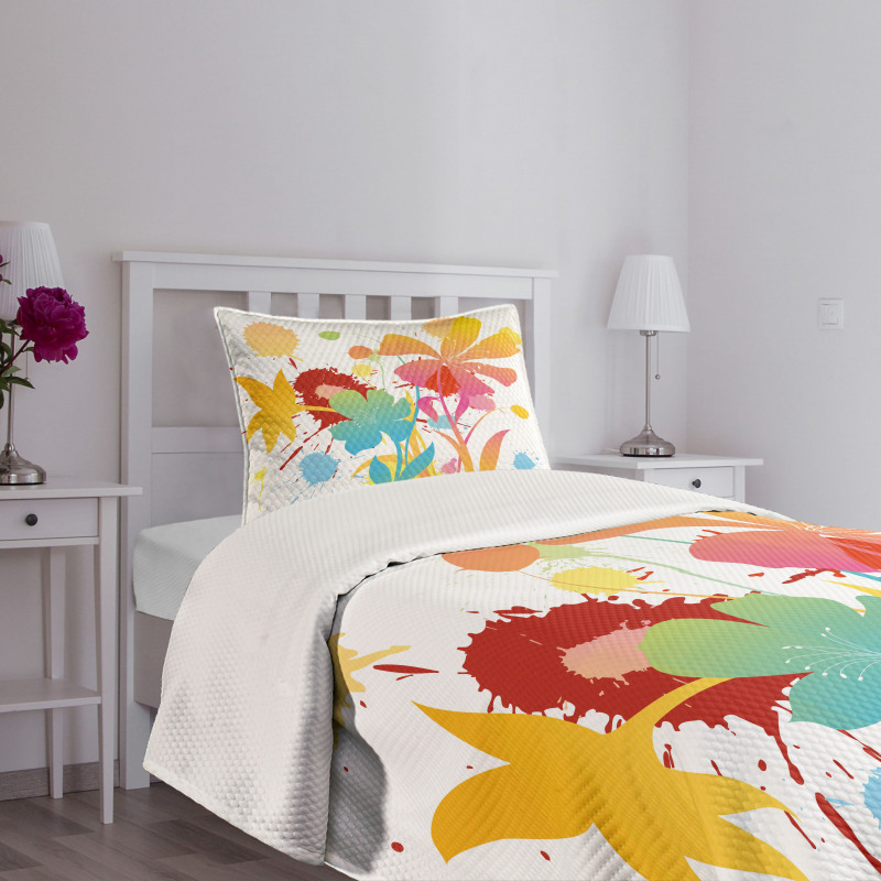 Hawaiian Beach Party Bedspread Set