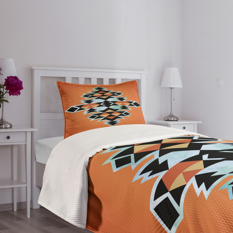 Aztec Pattern Bedspread Set
