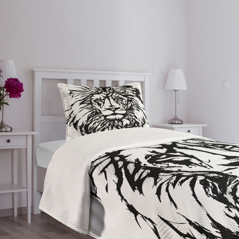 Savannah Wildlife Pattern Bedspread Set