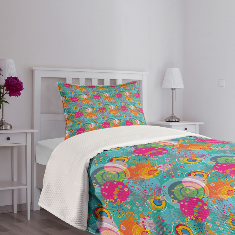 Dandelion Vibrant Spring Bedspread Set