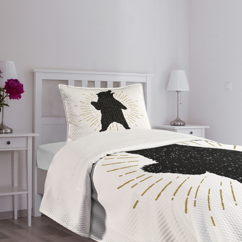 Sketch Art Tribal Bedspread Set