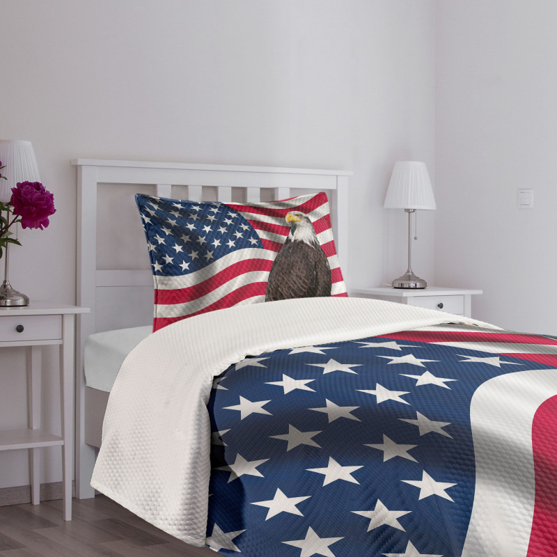 Patriotic America Bedspread Set