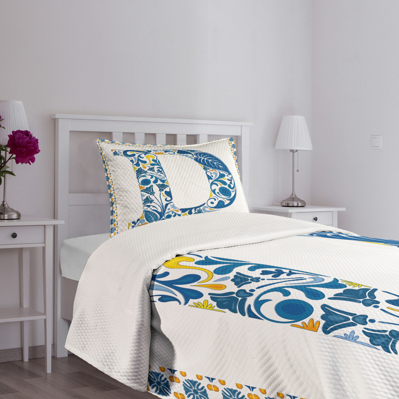 Abstract Vibrant Swirl Bedspread Set