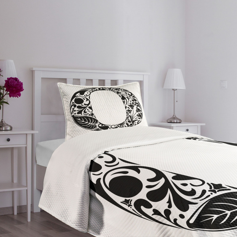 Classic Leaves Flora Bedspread Set