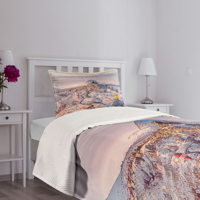 Cappadocia Turkey Valley Bedspread Set