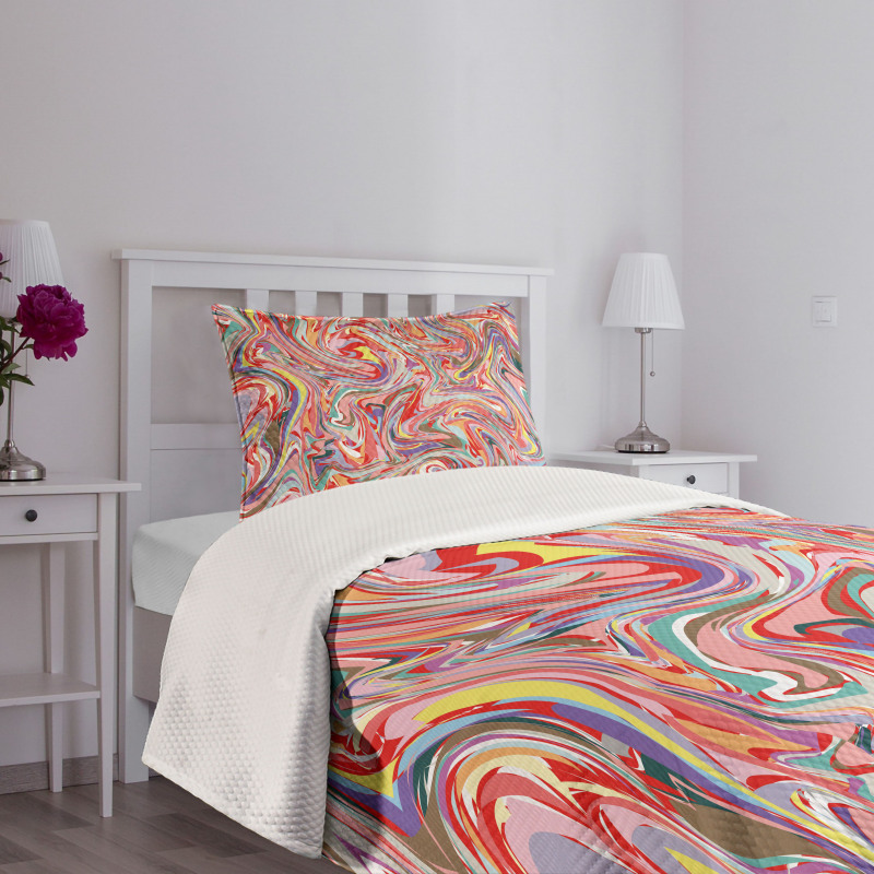 Flow Splash Bedspread Set