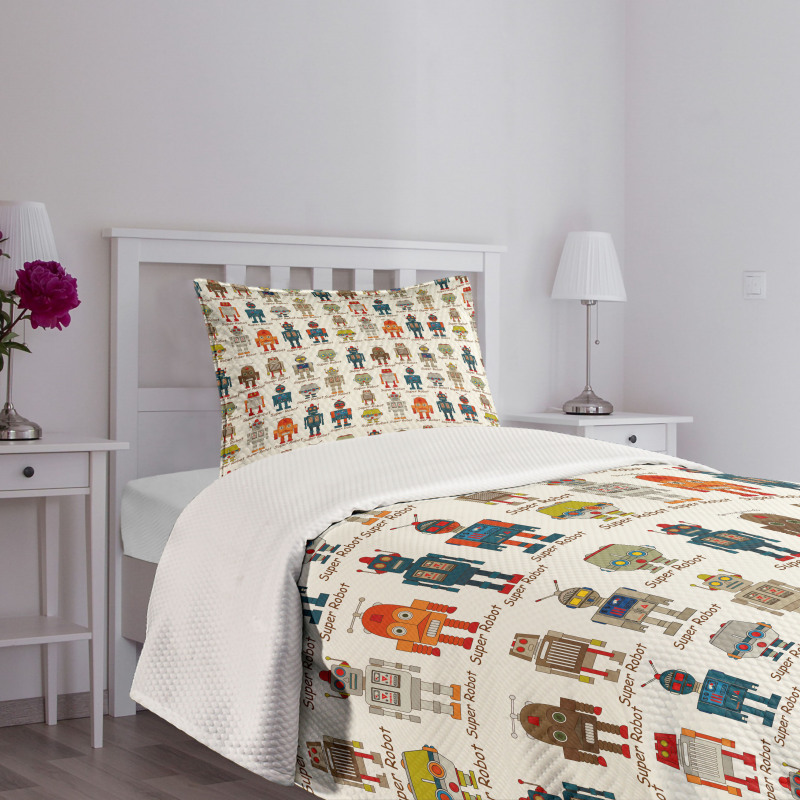 Super Robot Bedspread Set