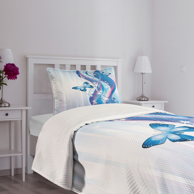 Magic Butterfly Bedspread Set