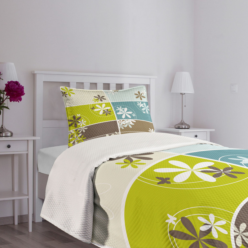 Spring Inspired Blossoms Bedspread Set