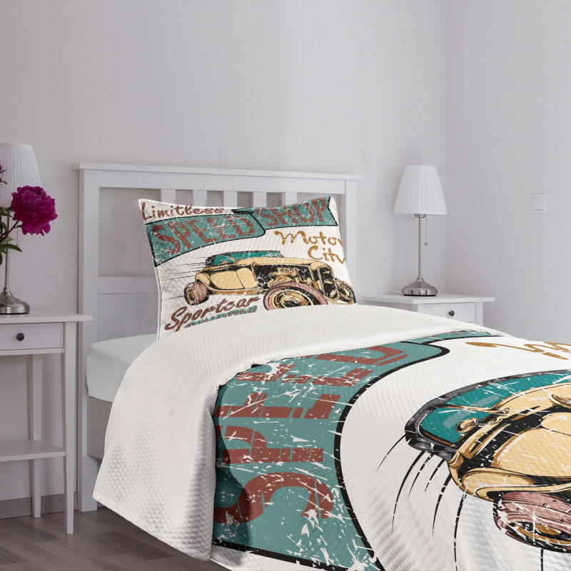 Limitless Speed Advert Bedspread Set