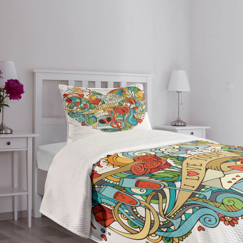 Eros Presents Ring Bedspread Set