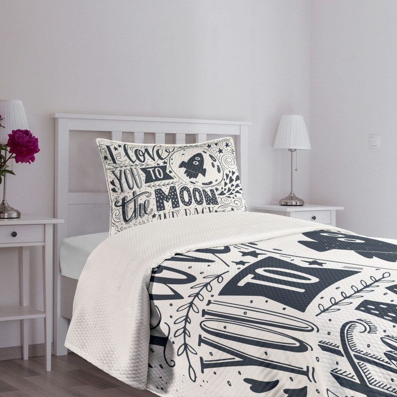 Celestial Concept Bedspread Set