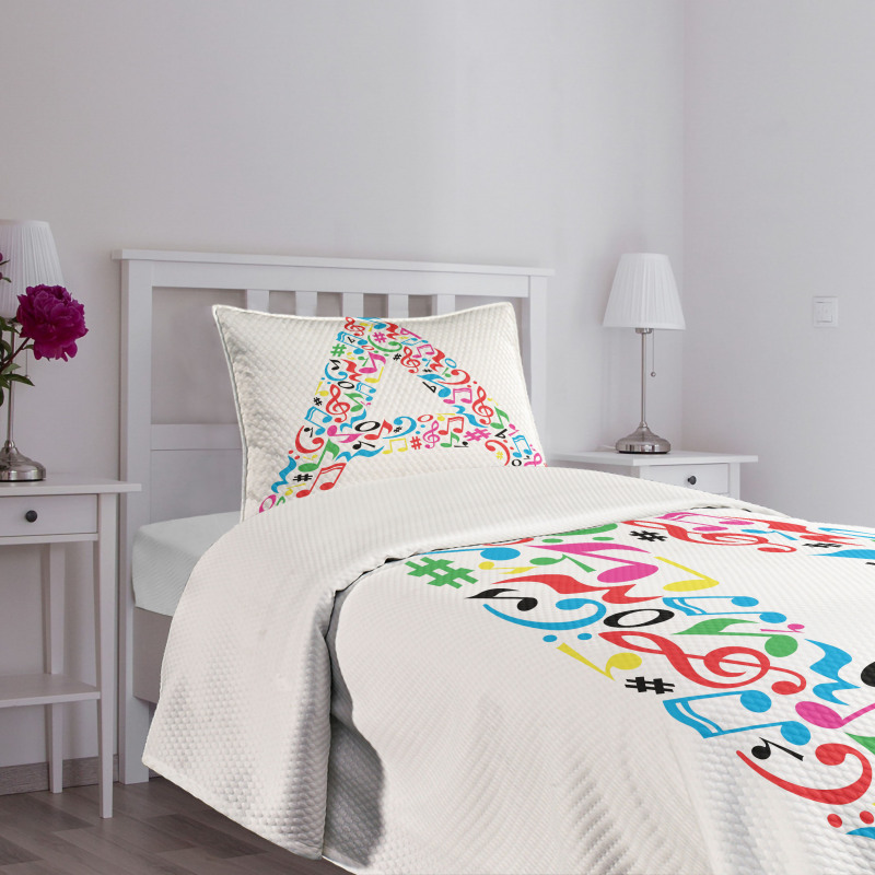 Do Re Mirt Uppercase Bedspread Set