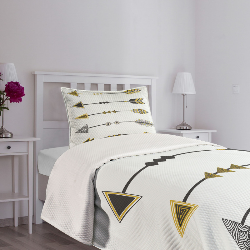 Retro Elements Bedspread Set