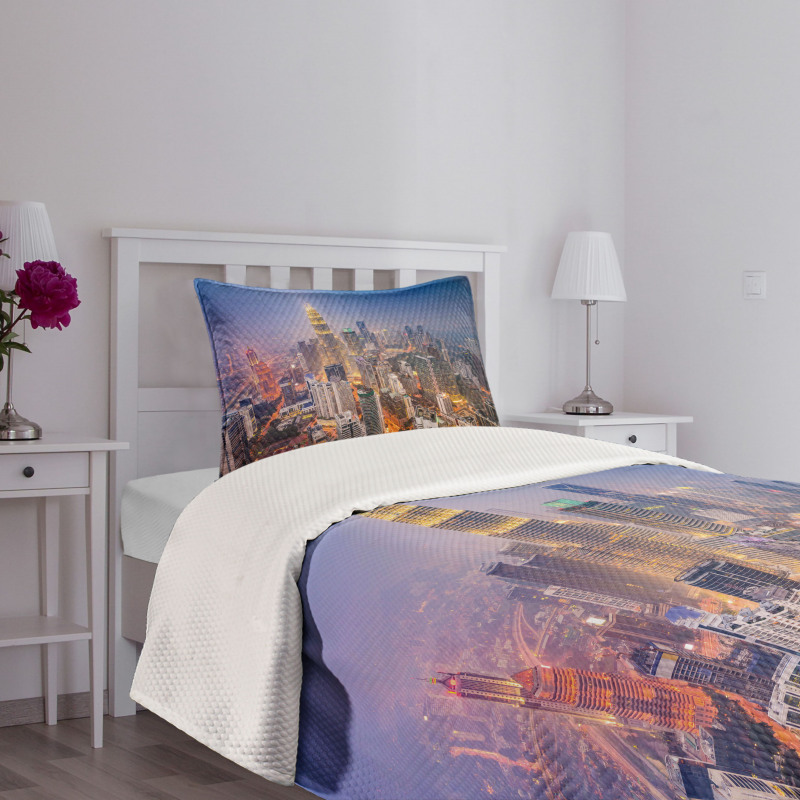 City Skyline District Bedspread Set