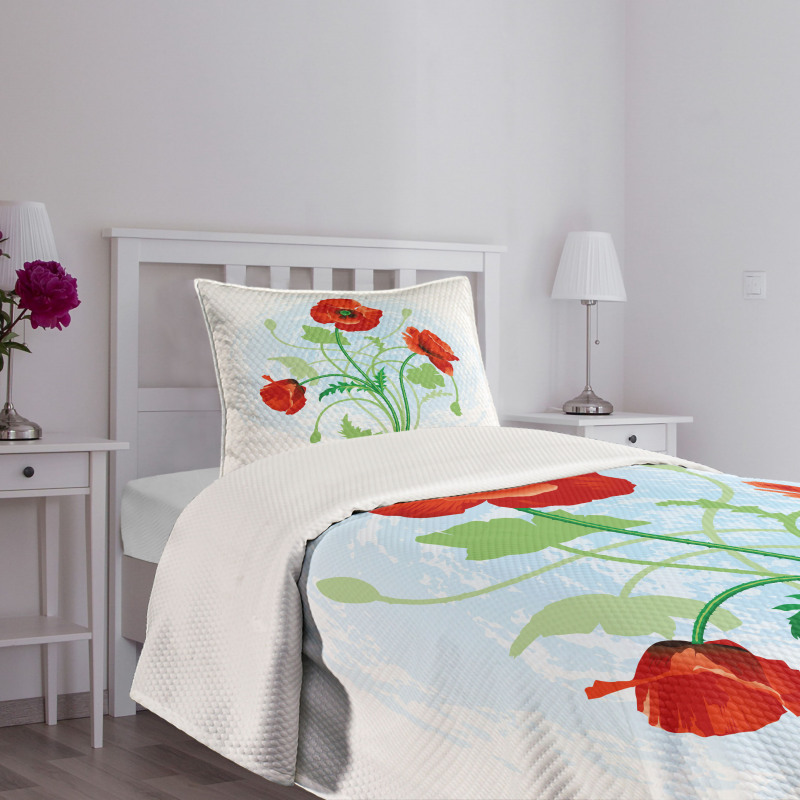 Meadow Flower Bouquet Bedspread Set