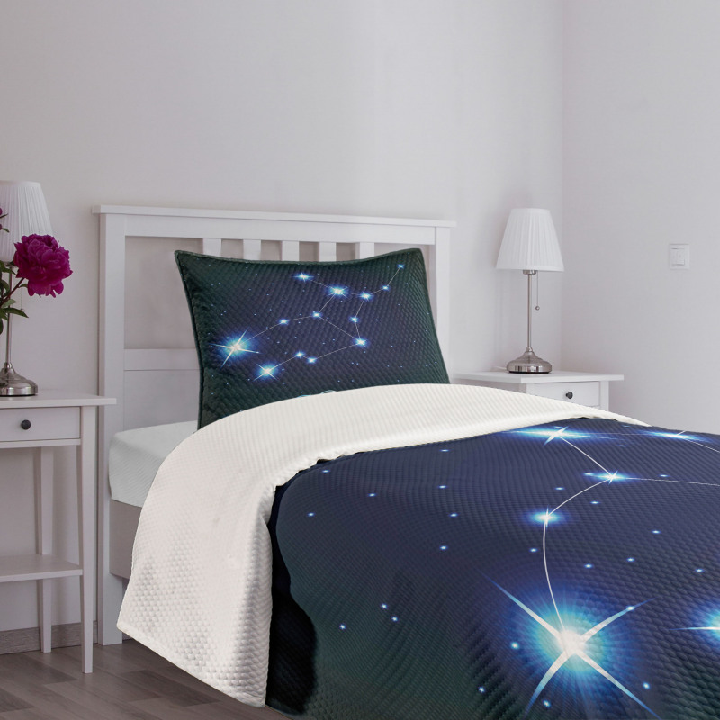 Constellation Stars Space Bedspread Set