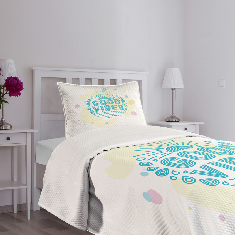 Ocean Summer Beach Bedspread Set