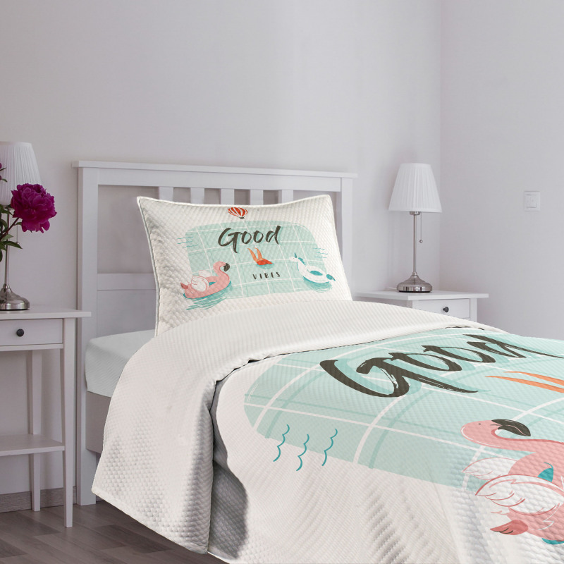 Summertime Fun Joy Bedspread Set