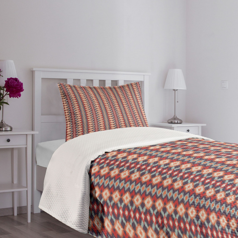 Indigenous Pattern Bedspread Set