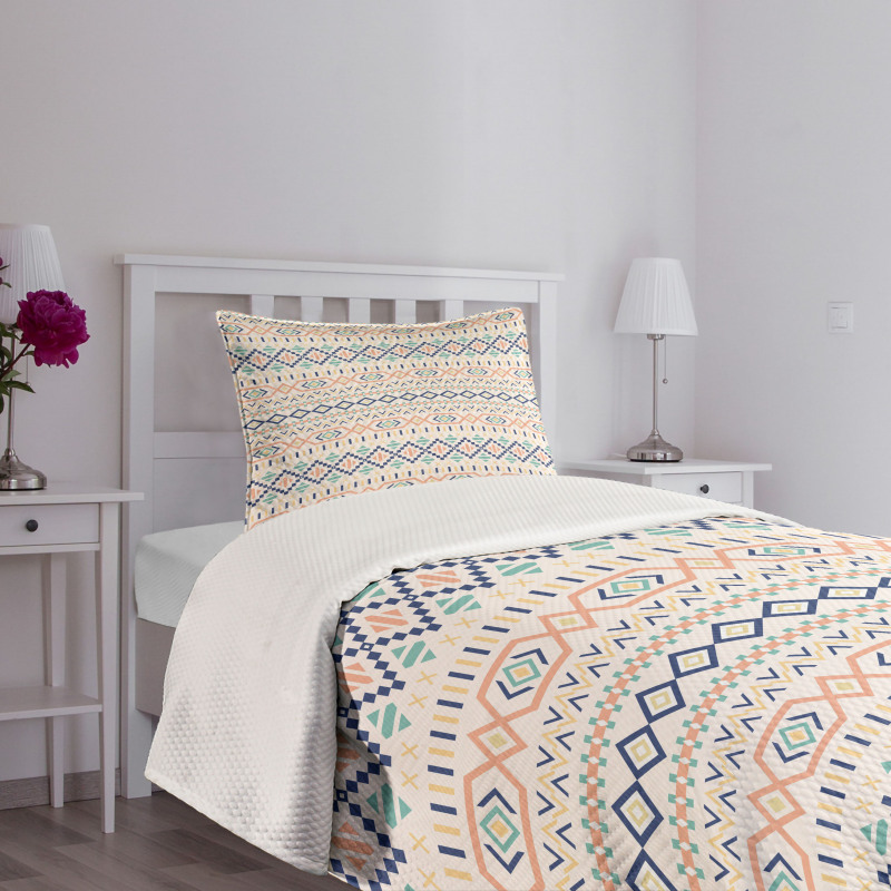 Tribal Culture Native Bedspread Set