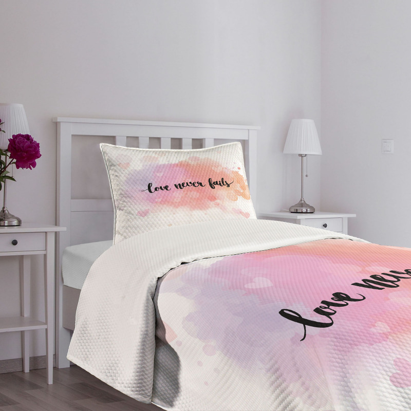 Dreamy Pastel Romantic Bedspread Set