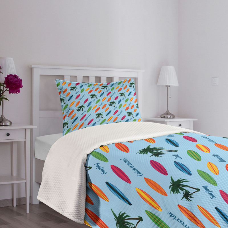 Exotic Hawaii Sports Bedspread Set