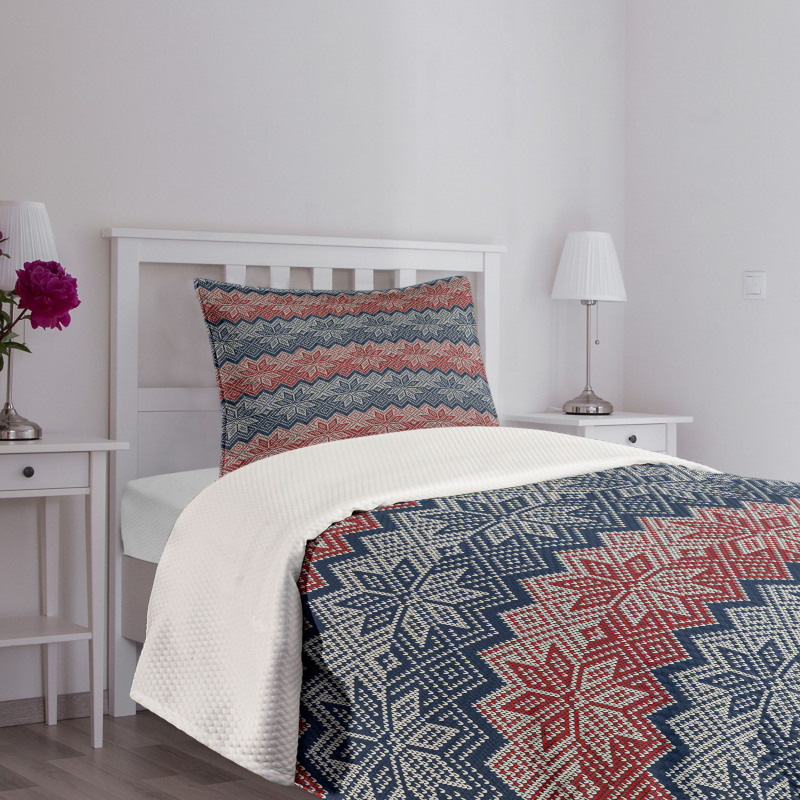 Traditional Floral Retro Bedspread Set