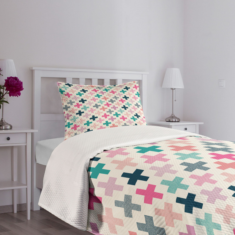 Colorful Hipster Bedspread Set