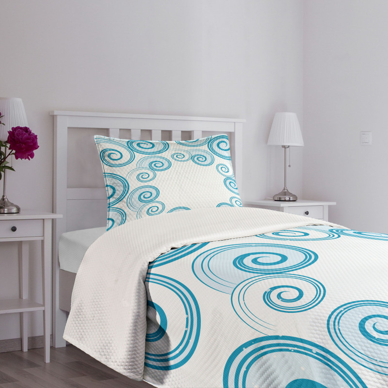 Water Waves Bedspread Set