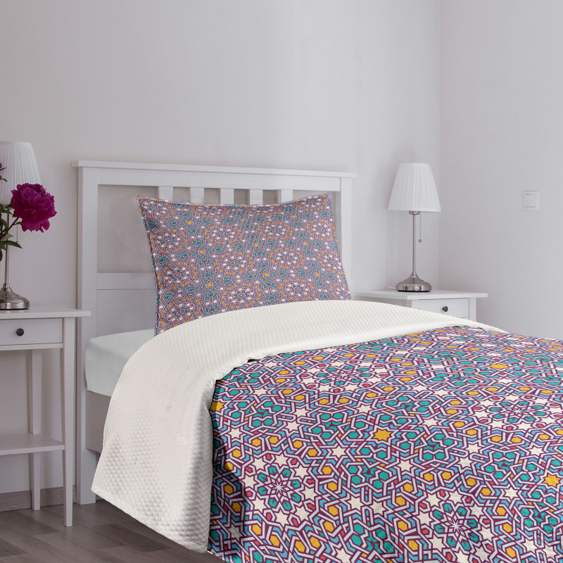 Star Pattern Bedspread Set