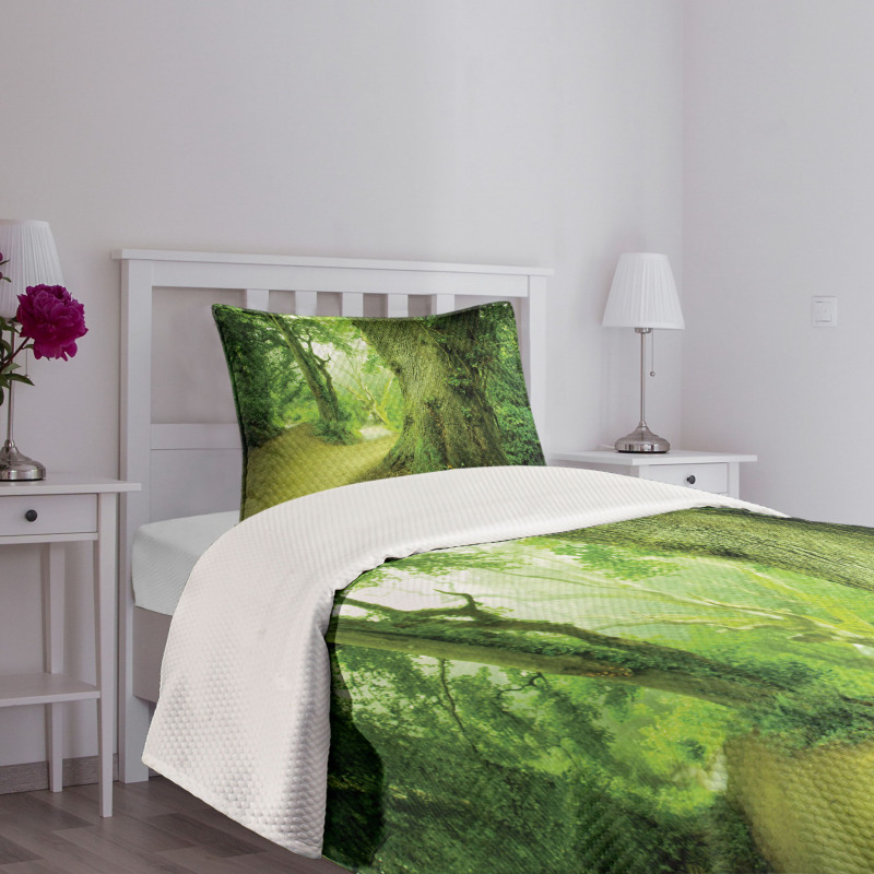 Wilderness Fantasy Theme Bedspread Set