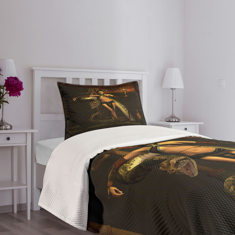 Beauty with Scepter Bedspread Set