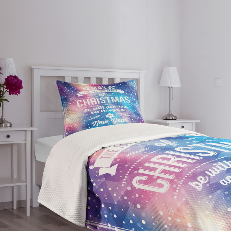 Polygonal Abstract Bedspread Set