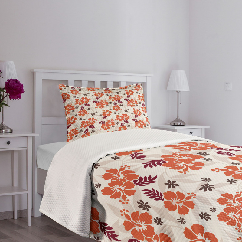 Aloha State Foliage Bedspread Set