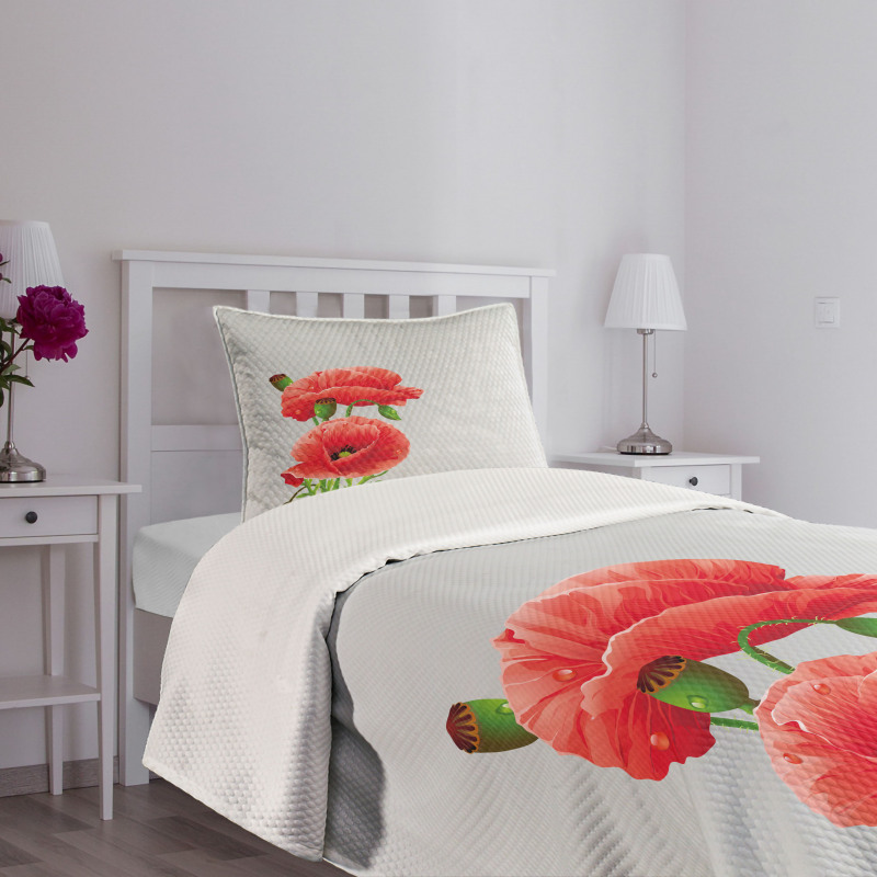 Fresh Bridal Romantic Bedspread Set