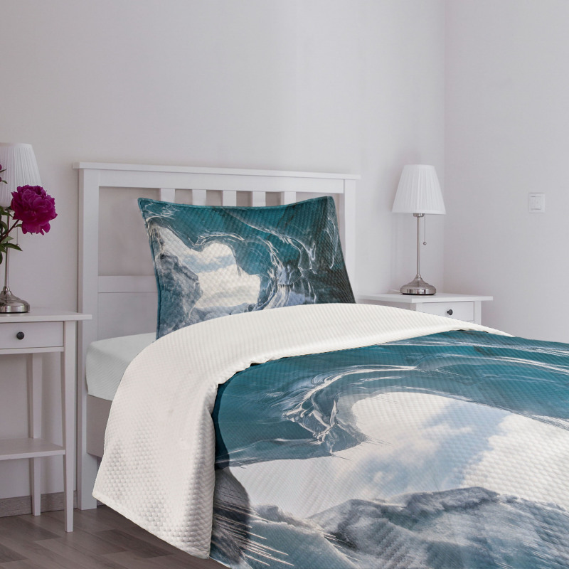 Vatnajokull in Iceland Bedspread Set