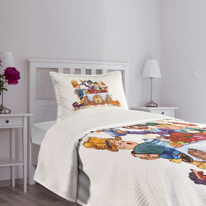 Bavarian Festivity Bedspread Set