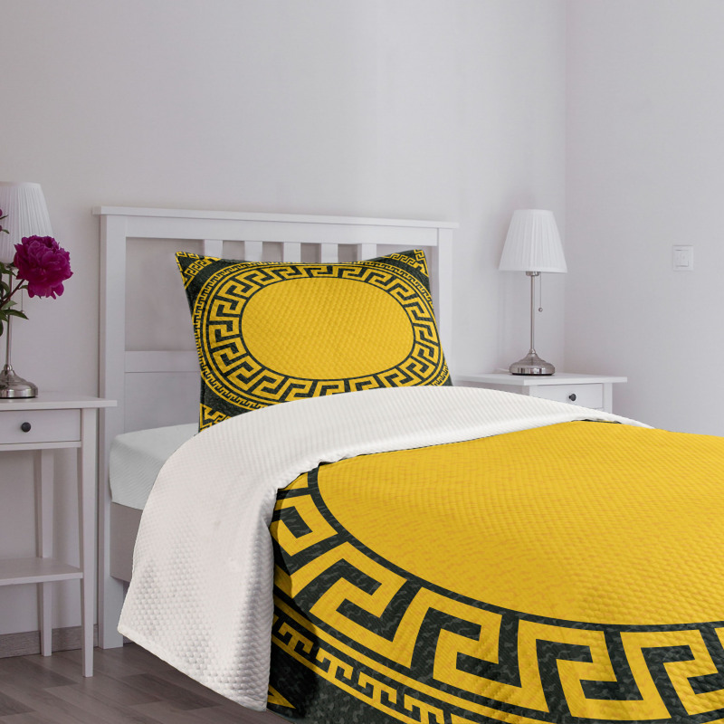 Sun Inspired Circle Bedspread Set