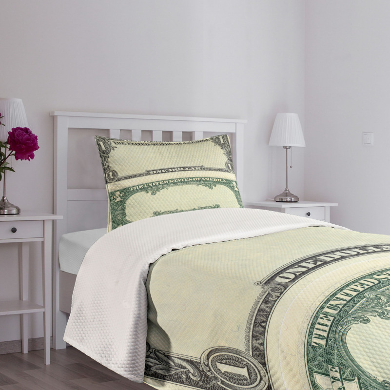 Dollar Buck Bedspread Set